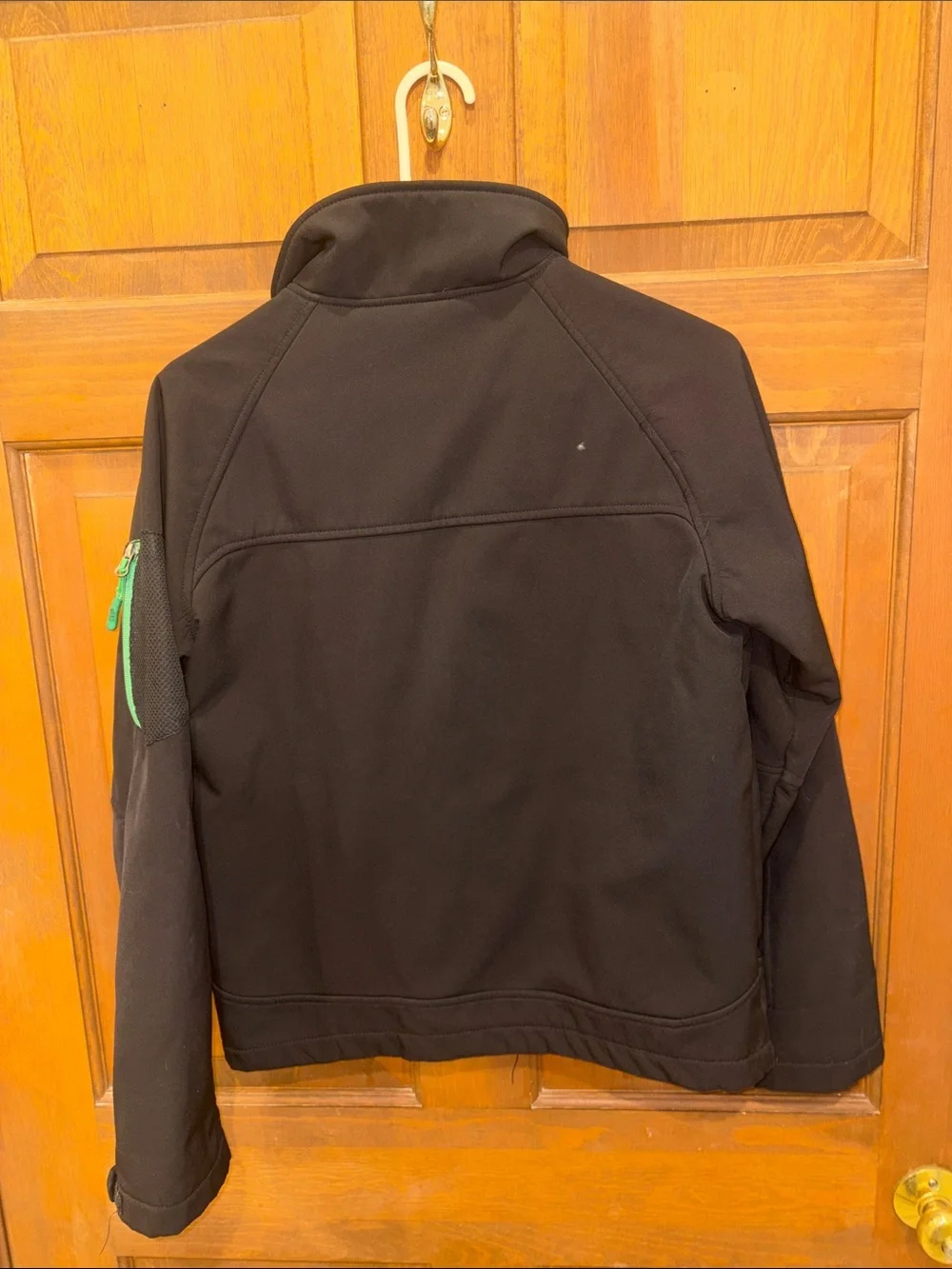 Weatherproof boys Black Performance Softshell Jacket Coat large 14 - 16
